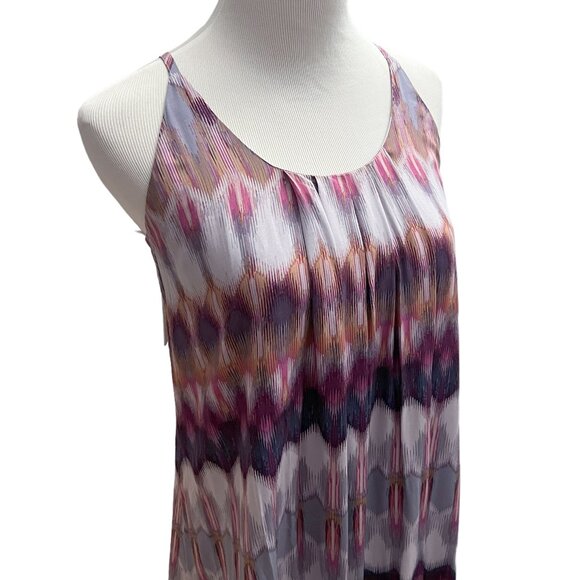Nicole Miller New York Women Size XS Maxi Dress Flowy Watercolor Boho Dress NWT - Picture 9 of 9
